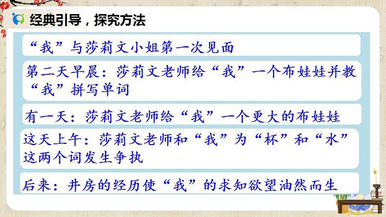 部编版语文七年级上册写作 思路要清晰 第一课时 课件+教案08