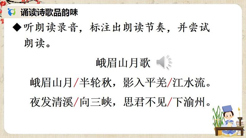 部编版语文七年级上册课外古诗词诵读 课件教案05
