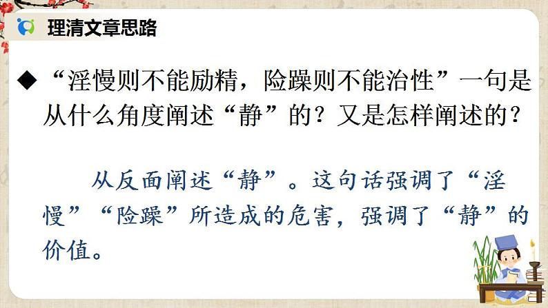 部编版语文七年级上册15 诫子书 第二课时 课件+教案07