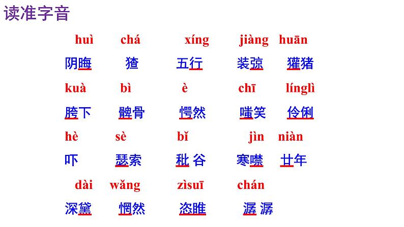 人教部编版九年级语文上册第15课《故乡》精品实用课件06