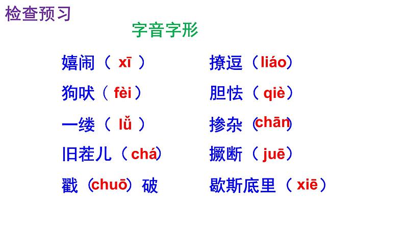 人教部编版九年级语文上册第17课《孤独之旅》精品实用课件07