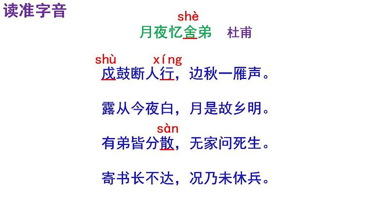 人教部编版九年级语文上册第三单元《课外古诗词诵读》课件（一）精品实用课件05