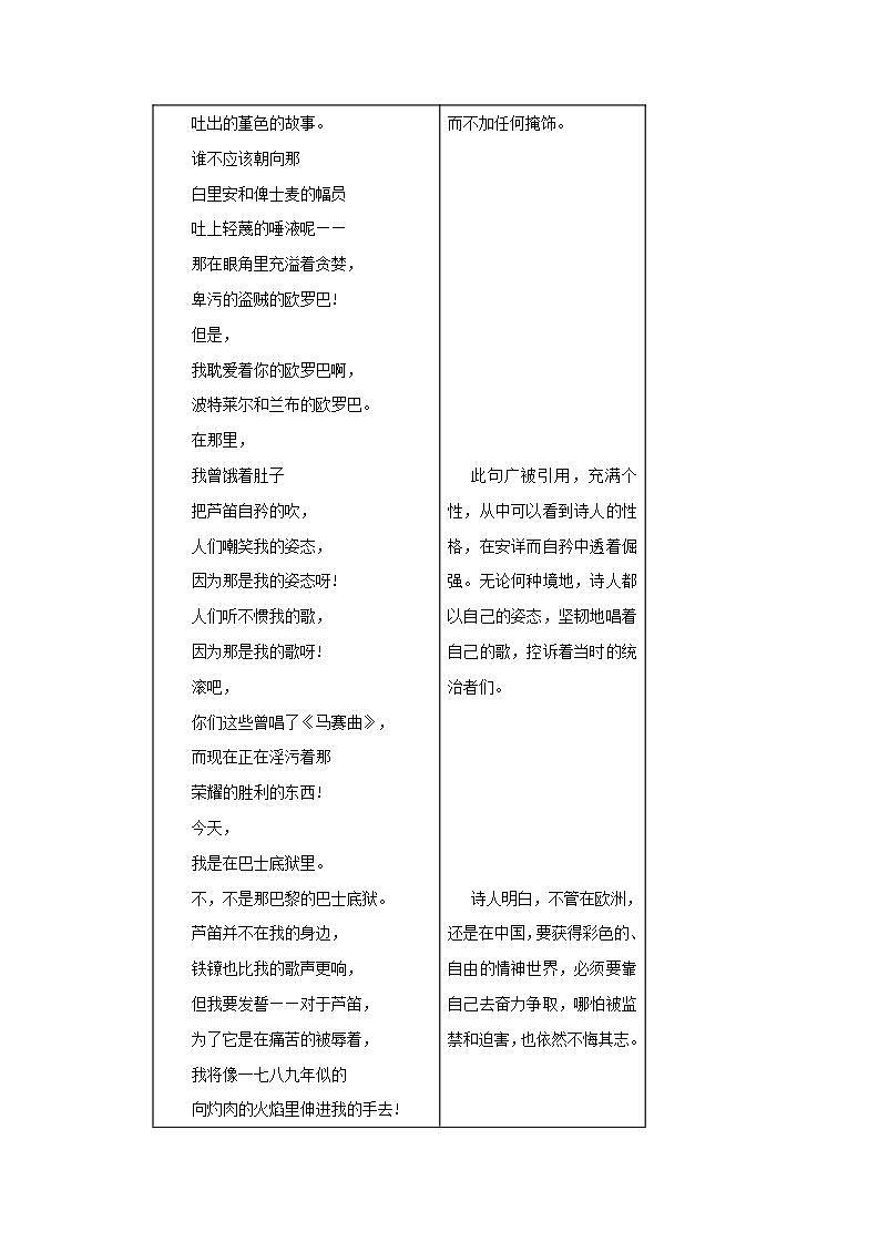 芦笛、一个拿撒勒人的死 《艾青诗集》全赏析第2页
