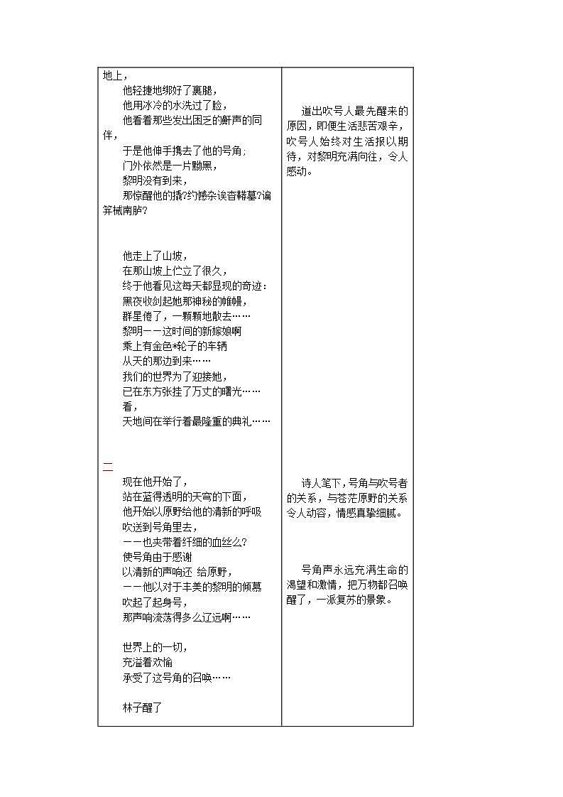 我爱这土地 吹号者 《艾青诗集》全赏析第3页