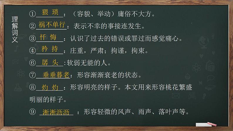 第19课《一棵小桃树》课件  2021—2022学年部编版语文七年级下册第8页