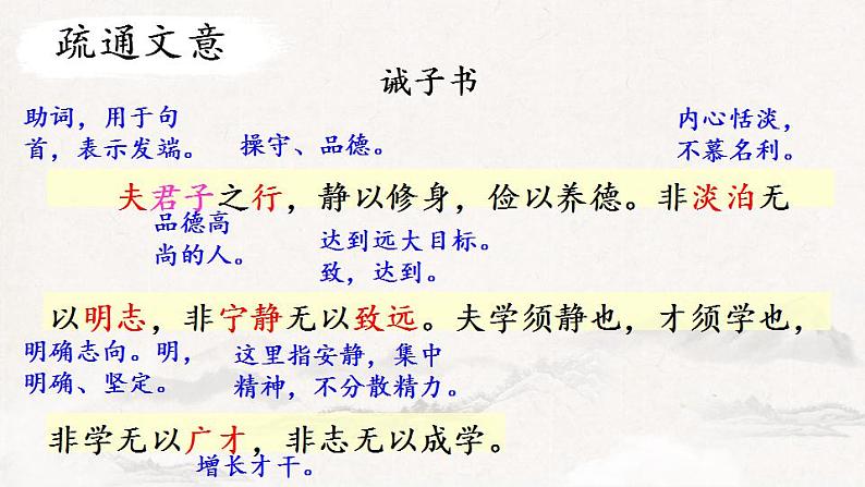 第15课《诫子书》课件  2022-2023学年部编版语文七年级上册第8页