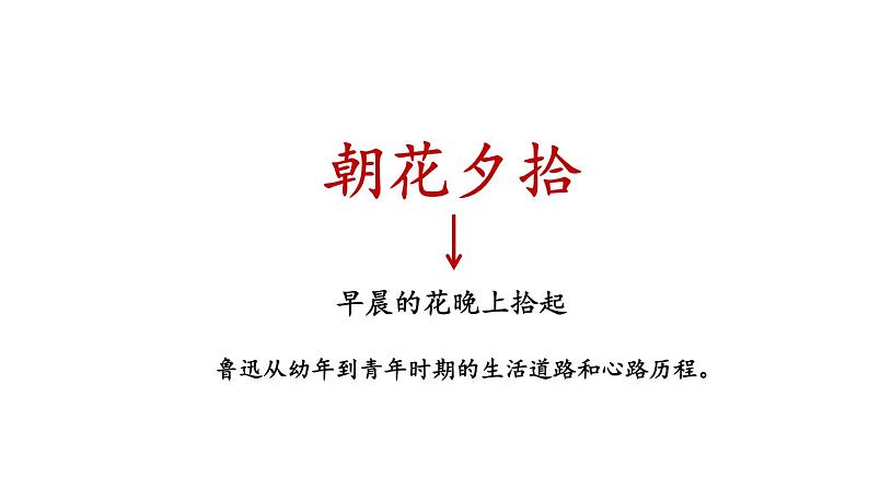 部编版七年级语文上册课件--第三单元 名著导读：《朝花夕拾》 消除与经典的隔膜第4页