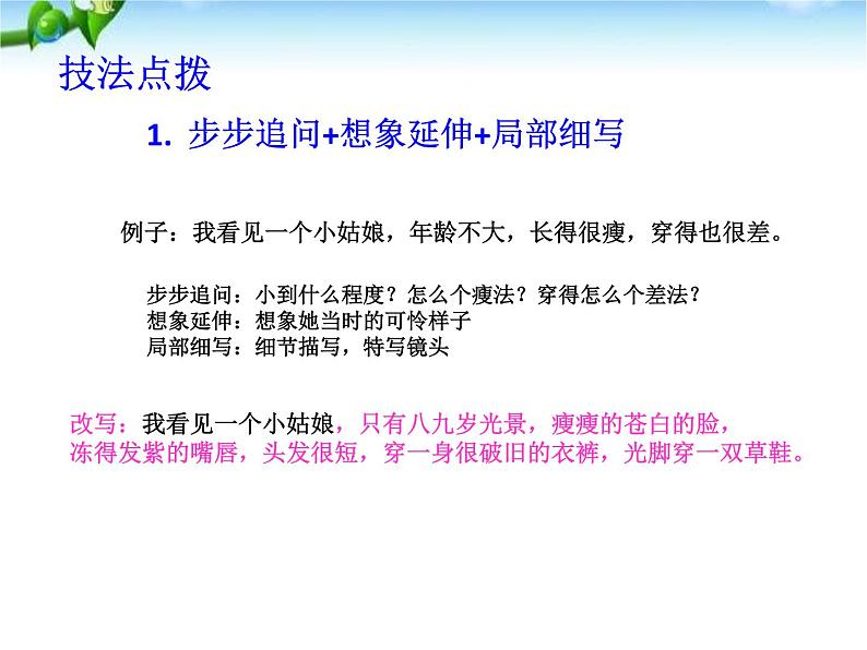 第三单元写作《写人要抓住特点》课件   部编版语文七年级上册第7页