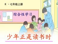 人教部编版七年级上册第四单元综合性学习 少年正是读书时完整版课件ppt