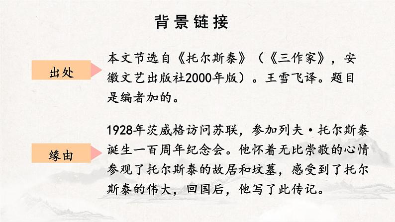 第8课《列夫·托尔斯泰》课件  部编版语文八年级上册第5页