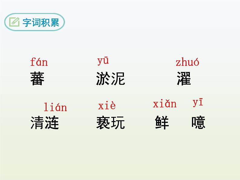 部编语文七年级下《爱莲说》课件第7页