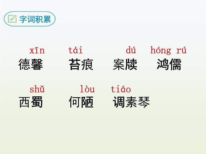 部编语文七年级下《陋室铭》课件07