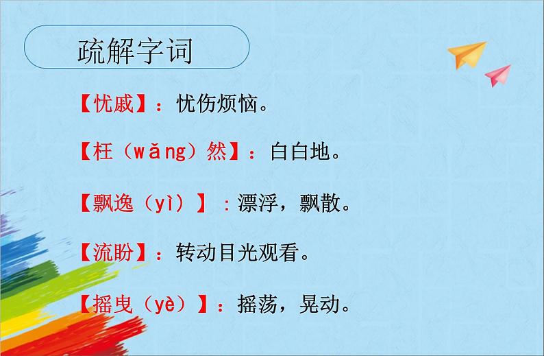 部编版九年级语文上册《我看》教学课件05