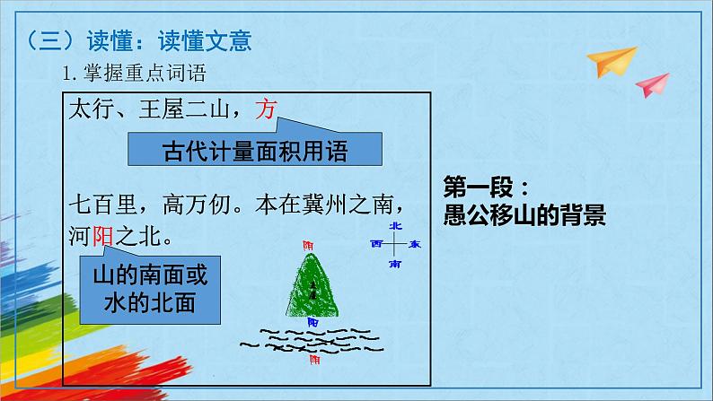 部编版八年级语文上册《愚公移山》教学课件08