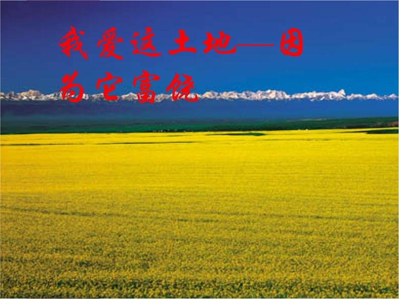 2022年人教版九年级语文上册第3课我爱这土地课件 (1)02