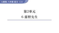 初中语文人教部编版八年级上册6 藤野先生教学演示ppt课件