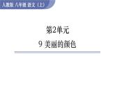 9 《美丽的颜色》（课件+教案） 2022-2023学年部编版语文八年级上册