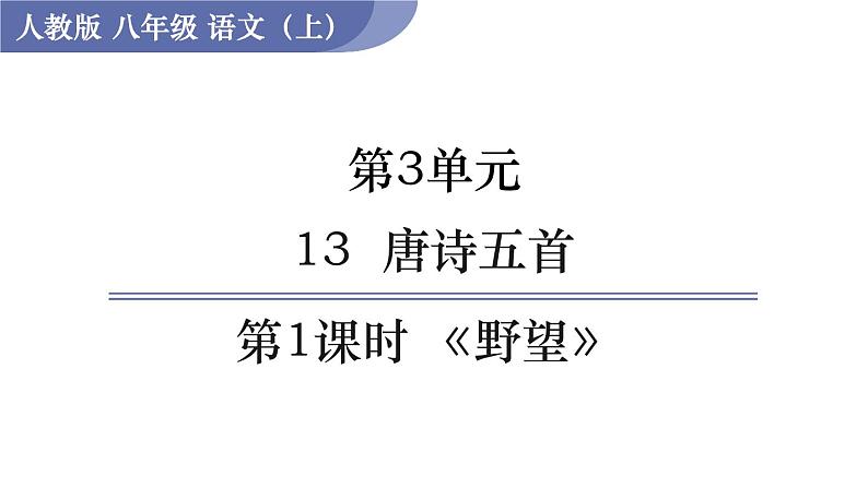 第1课时 《野望》 第1页