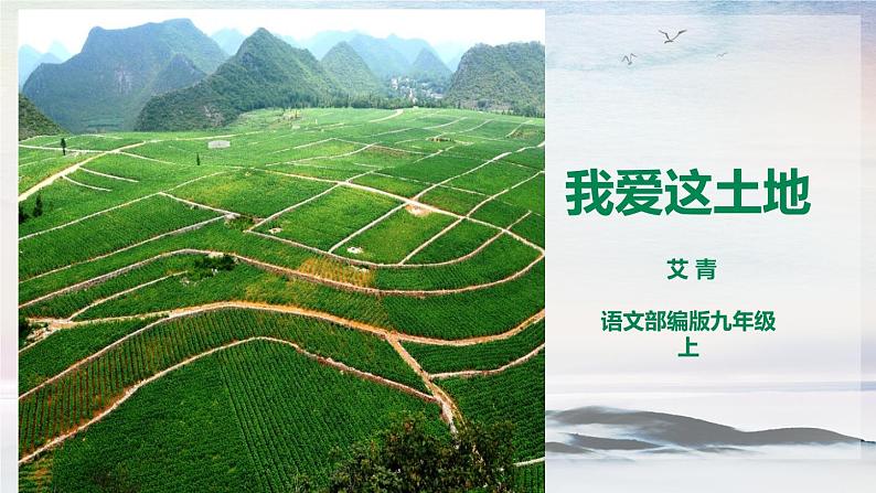 2 我爱这土地 课时课件 初中语文人教部编版（五四制）九年级上册第4页