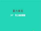 2022部编版语文七年级下册第六单元24带上她的眼睛习题课件