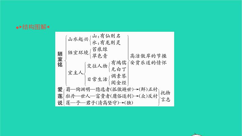 2022部编版语文七年级下册第四单元17短文两篇习题课件02