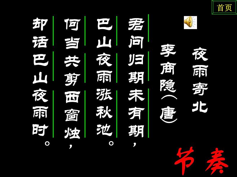 语文7上李商隐《夜雨寄北》PPT课件第2页