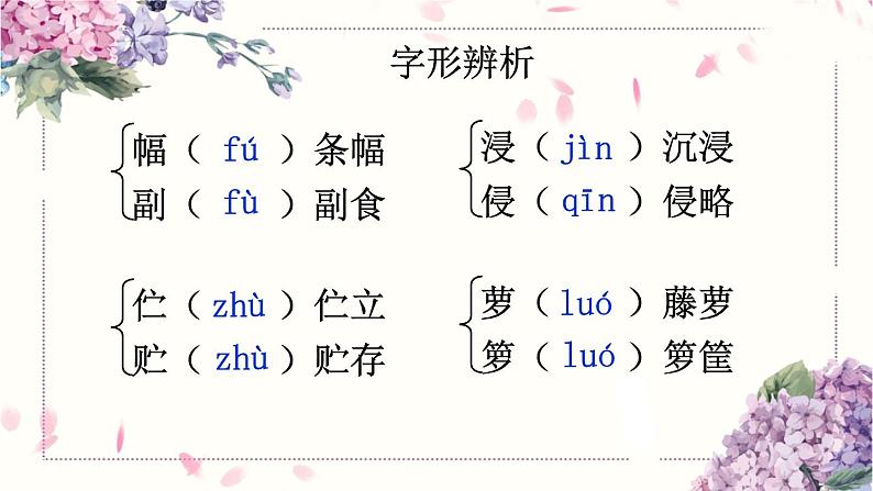 初中语文7下17 紫藤萝瀑布教学课件06