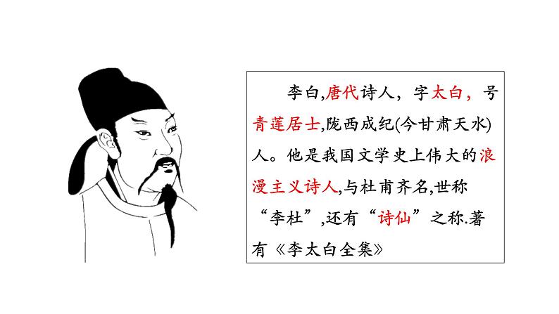 《闻王昌龄左迁龙标遥有此寄》课件03