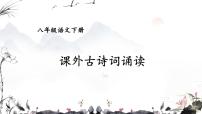 语文八下课外古诗词诵读 教学课件