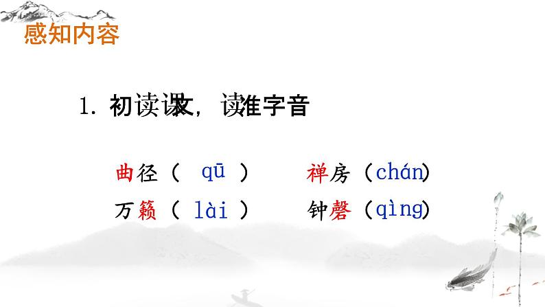 语文八下课外古诗词诵读 教学课件第3页