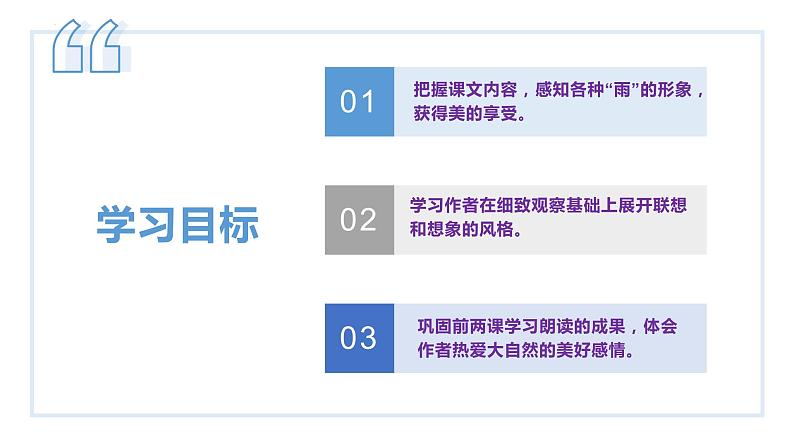 部编版七年级语文上册课件--第03课 雨的四季第3页