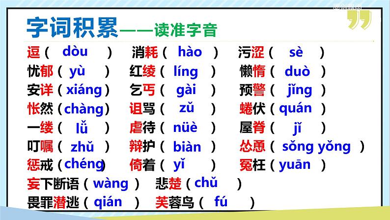 16 猫 课时课件 初中语文人教部编版（五四制）七年级上册第5页