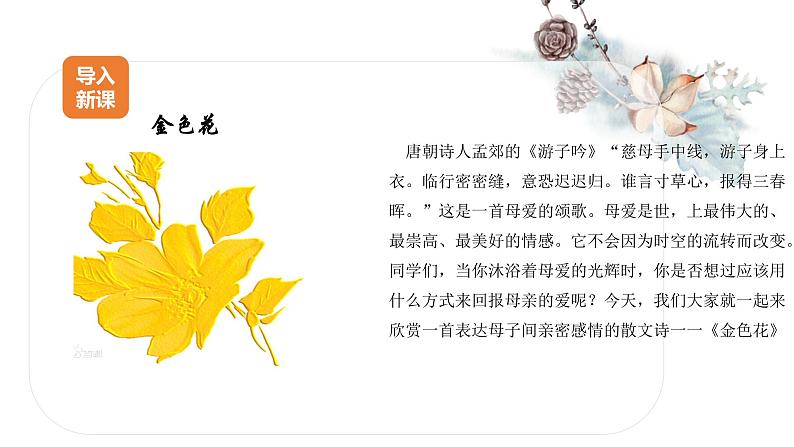 7 散文诗两首 课时课件 初中语文人教部编版七年级上册第4页