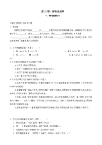 初中语文人教部编版九年级上册22 智取生辰纲优秀综合训练题