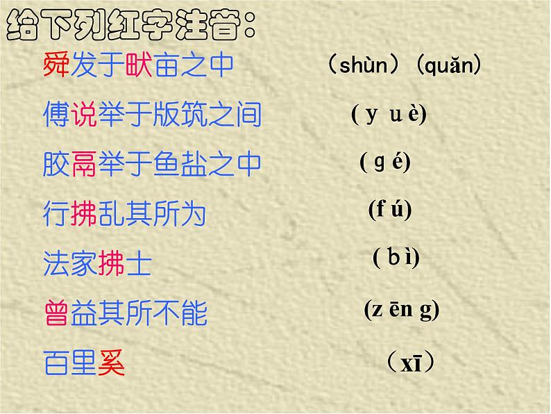 初中语文部编版（2016）八年级上册第六单元  23《孟子》三章 生于忧患，死于安乐教学课件第8页