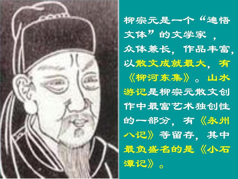 部编版语文八年级下册柳宗元10《小石潭记》教学课件第3页