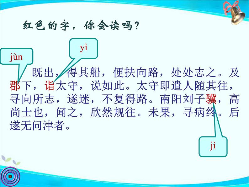 第9课《桃花源记》教学课件 2021—2022学年部编版语文八年级下册第8页