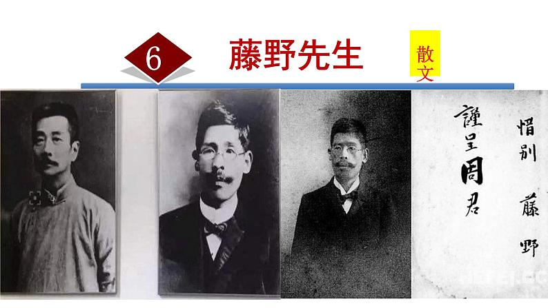 部编版语文八年级上册--《藤野先生》课件第2页