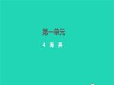 2022九年级语文下册第一单元4海燕习题课件新人教版