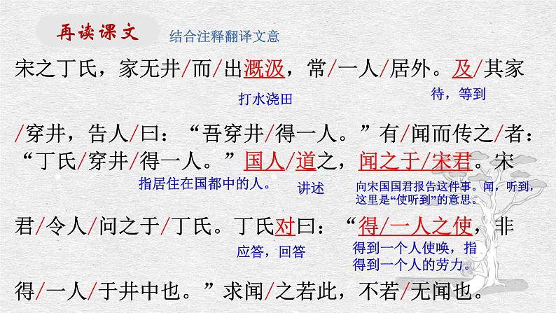 第22课《寓言四则——穿井得一人》课件（共13张PPT）2022—2023学年部编版语文七年级上册06