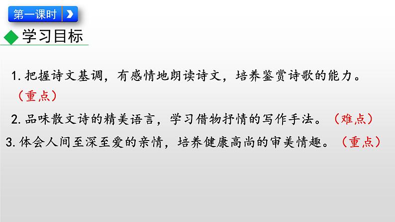 部编版七年级语文上册--7 散文诗二首-课件第3页