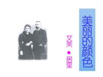 初中语文人教部编版八年级上册美丽的颜色教学课件ppt