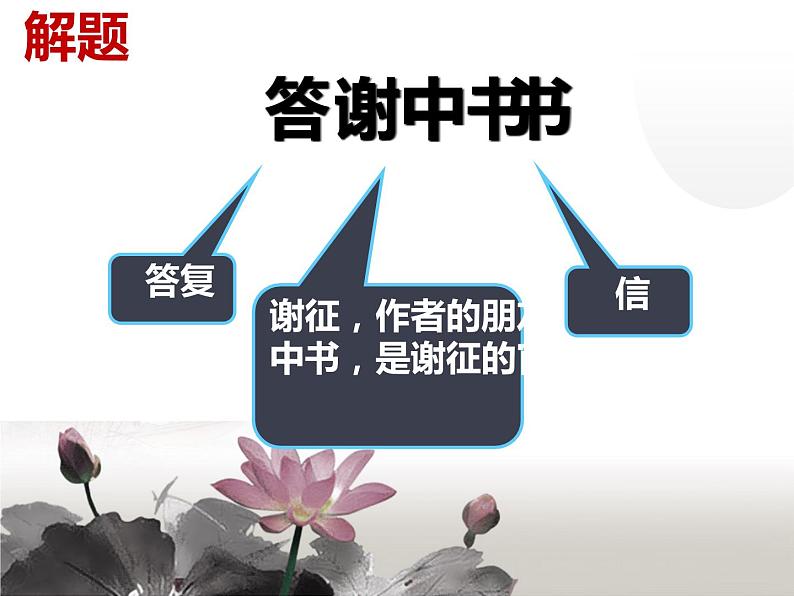 人教部编版八年级上册《答谢中书书》教学课件第2页