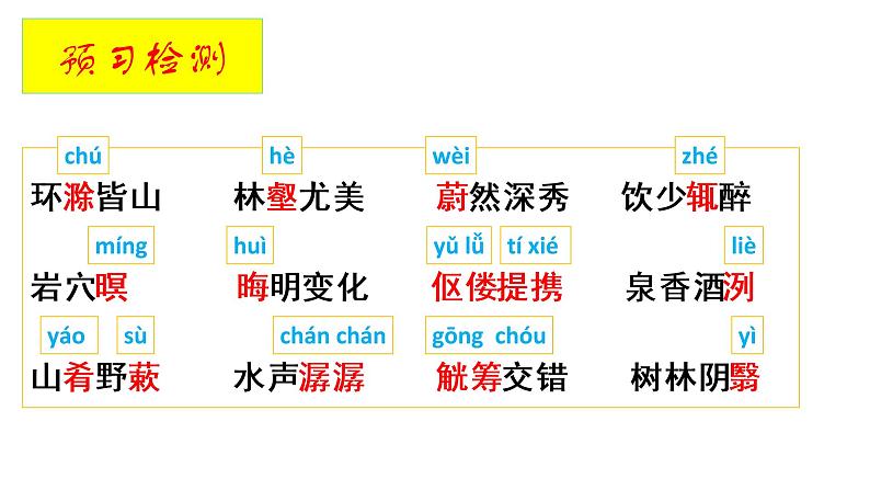 部编版九年级语文上册--12 醉翁亭记-课件07