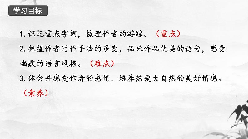 第19课《登勃朗峰》课件（共44张PPT）+2021—2022学年部编版语文八年级下册第6页