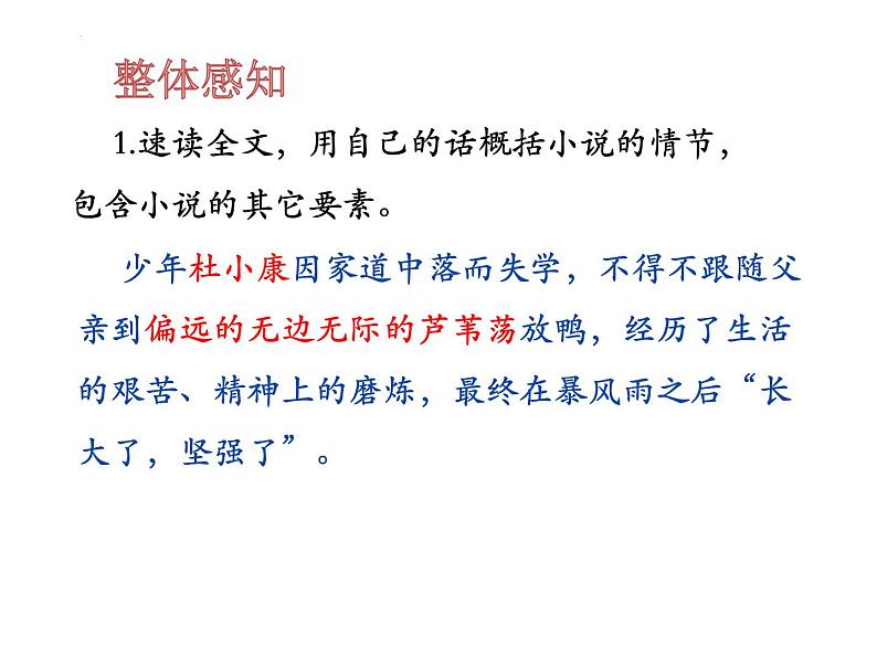 第17课《孤独之旅》课件（34张PPT）++2022-2023学年部编版语文九年级上册04