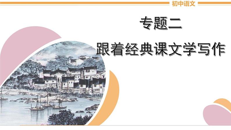 人教部编版语文中考作文指导（二）精品课件PPT第1页