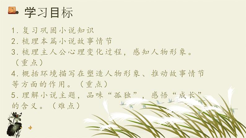 2022-2023学年部编版语文九年级上册17.《孤独之旅》课件第4页