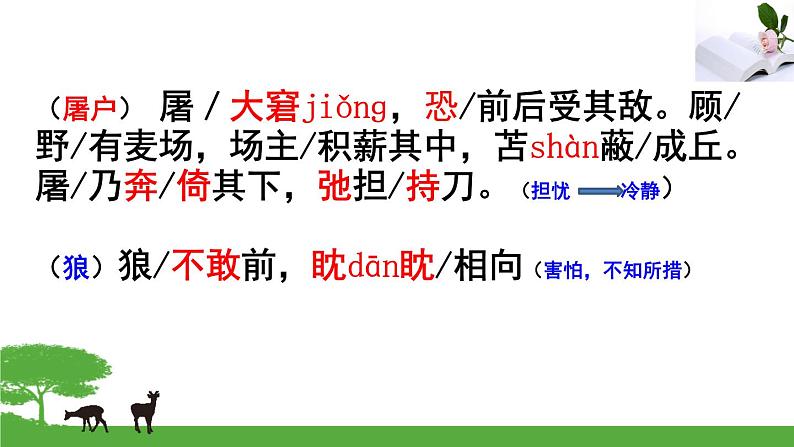 初中  语文  统编版（部编版） 七年级上册 第五单元 18 狼教学课件08