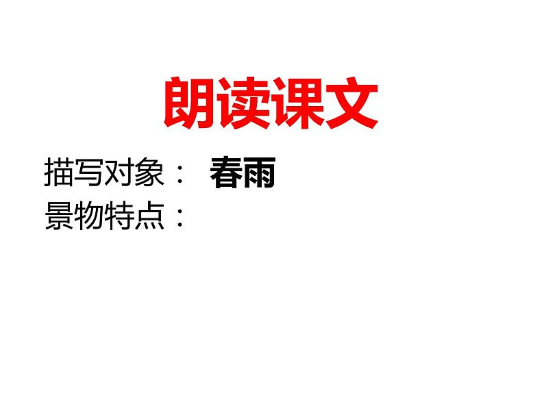 写景抒情的方法——《雨的四季》范例课件第4页